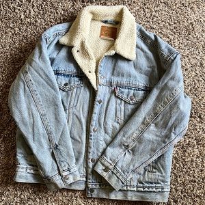 Small Levi’s Sherpa Jean Jacket